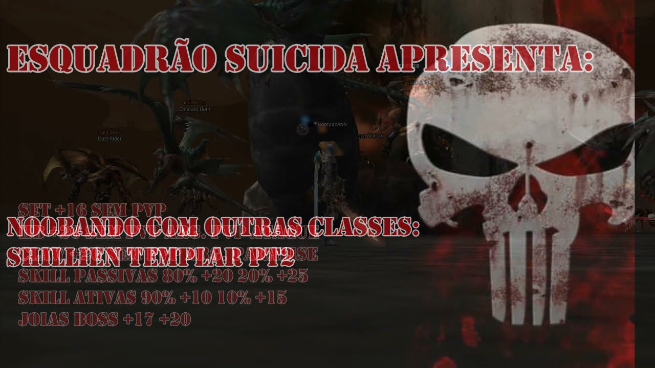 Shillien Templar pvp pt2 - L2 exilium H5 Noobando com outras classes