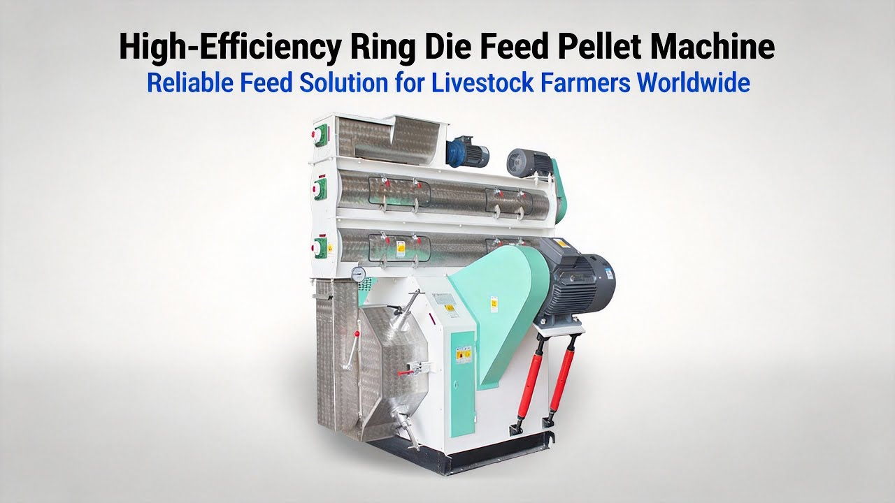 Feed Pellet Machine & Complete Feed Pellet Production Line | Efficient Animal Feed Solutions