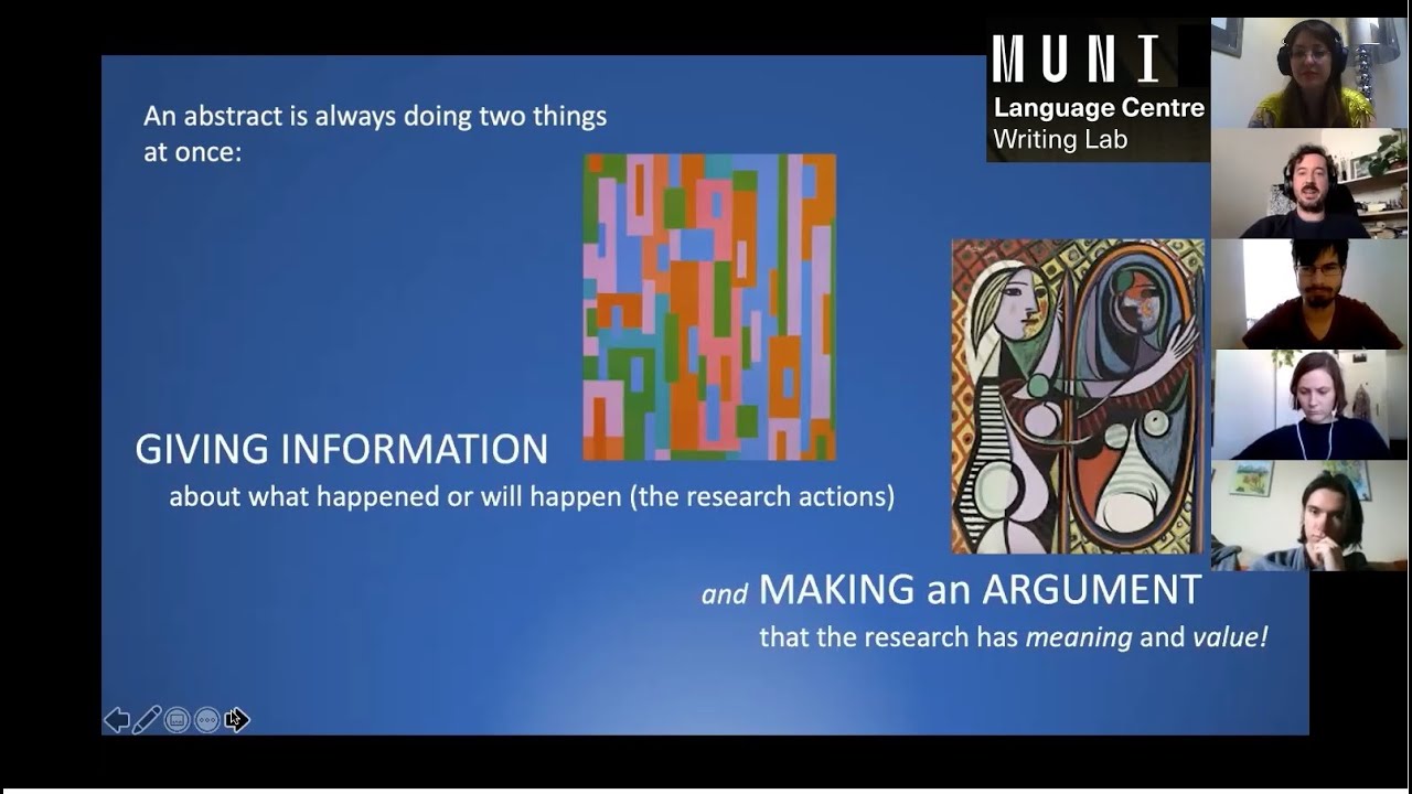 Writing Gab 4: Making Abstracts Less Abstract