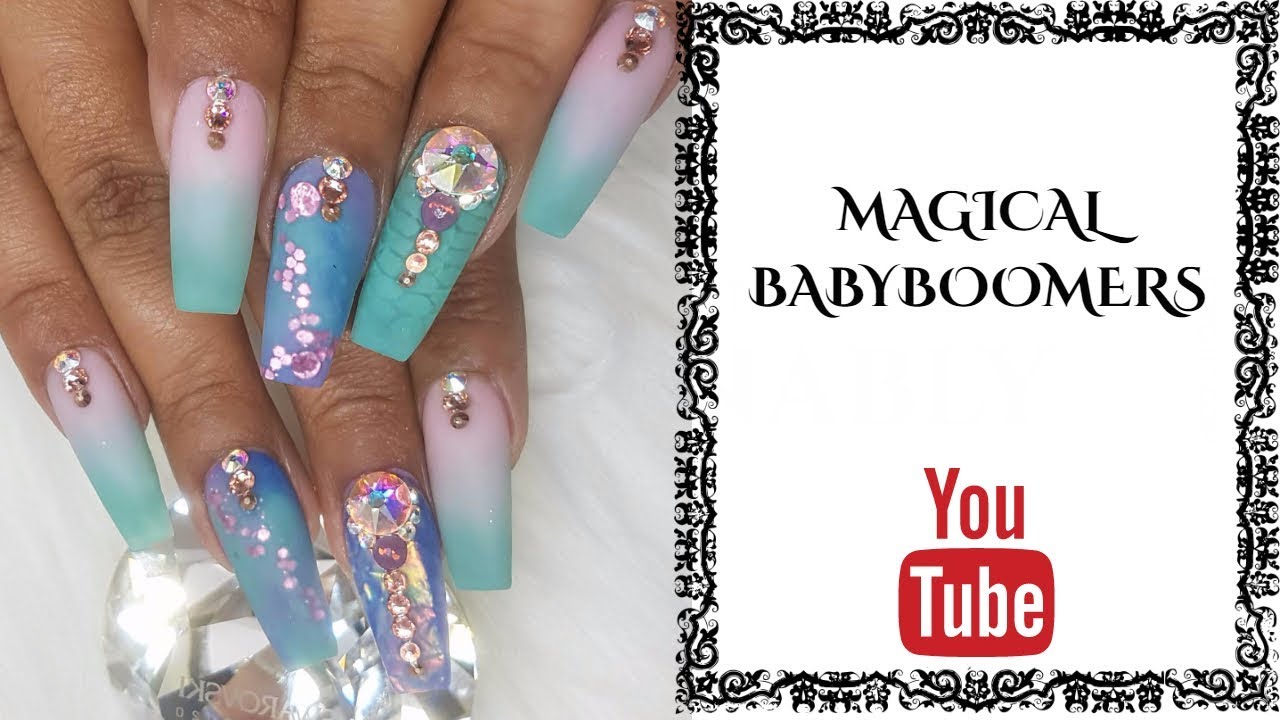 Babyboomer Nails || Permanent Marble || Fire & Ice encapsulation