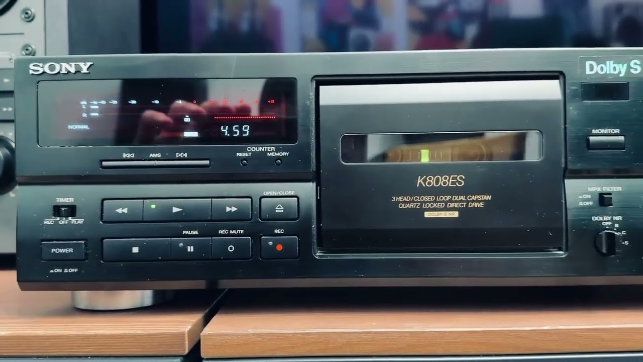🎶  Sony TC-K808ES  Vintage Audio Supermarket GLOBAL OPT RetroTone Lab