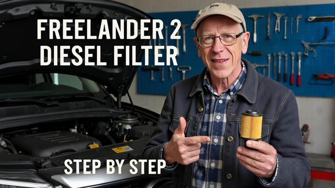 Land Rover Freelander 2 Diesel Fuel Filter Replacement DIY First Person View ! LR001313