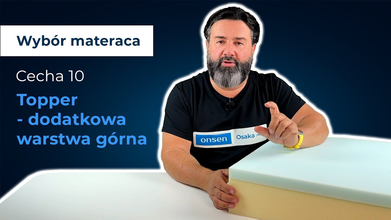 Wyb&oacute;r materaca | Cecha 10 - Topper. Dodatkowa warstwa g&oacute;rna | #materac #topper #zdrowykręgosłup
