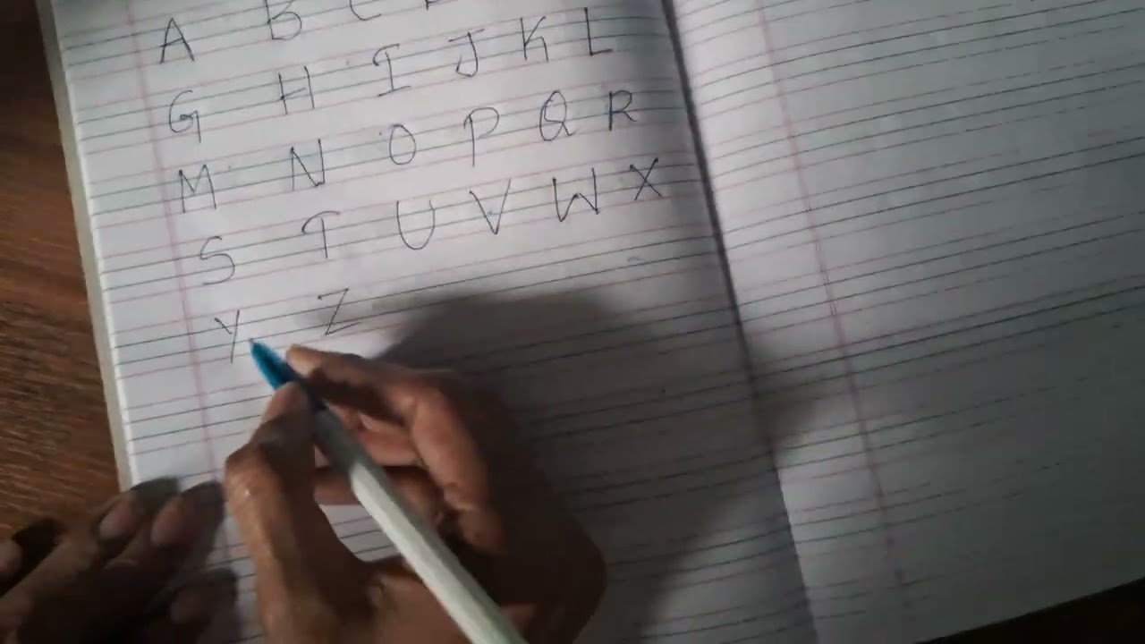 HowtowritecapitalABCandsmallabc || alphabet || ABCsongforkids @littlechamps-08 