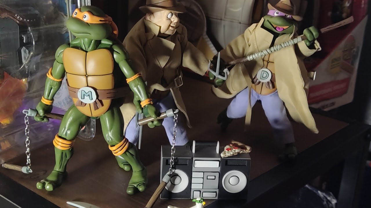 Turtles in Disguise! NECA Unboxing/Review!!!