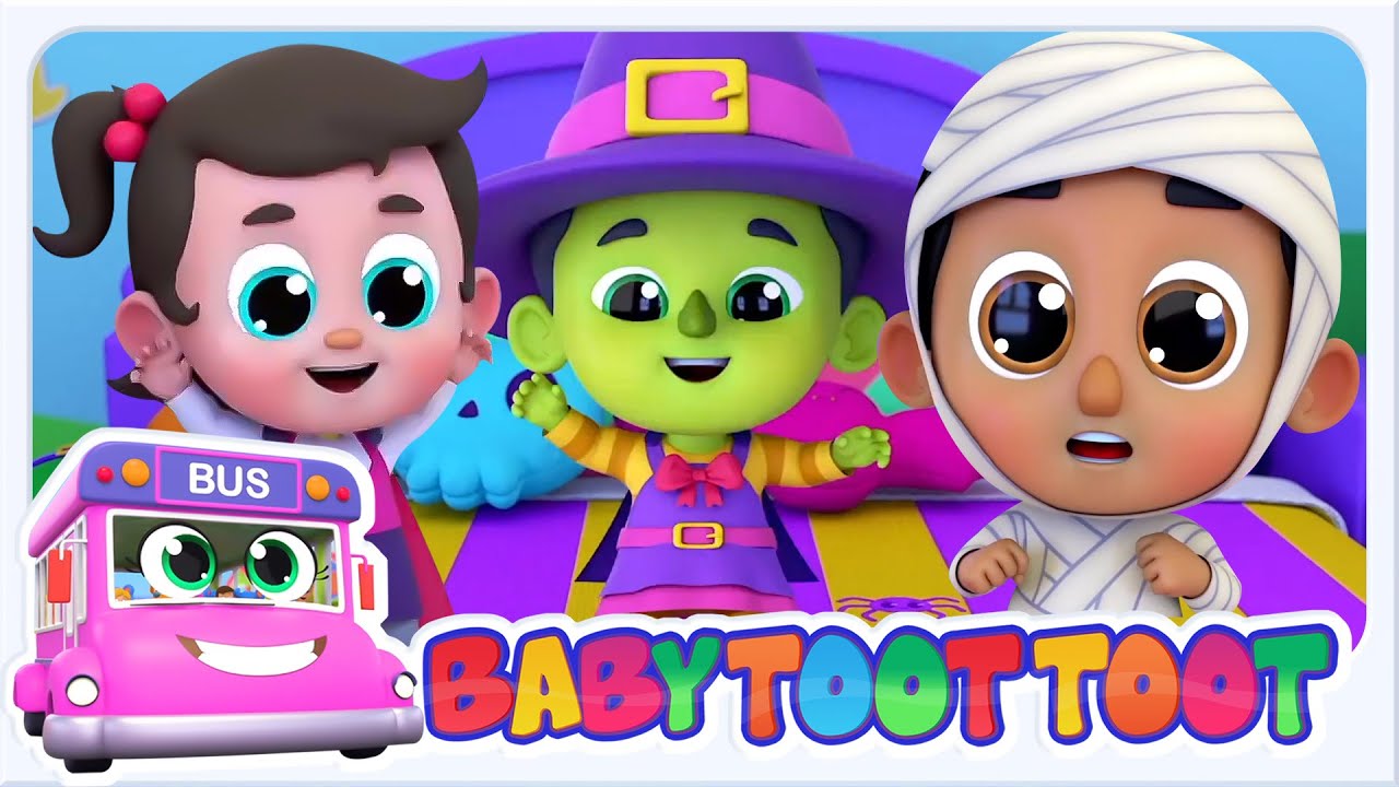 Fünf kleine Monster Lustige klassische Kindergarten Reime + mehr Karikatur Videos für Babys
