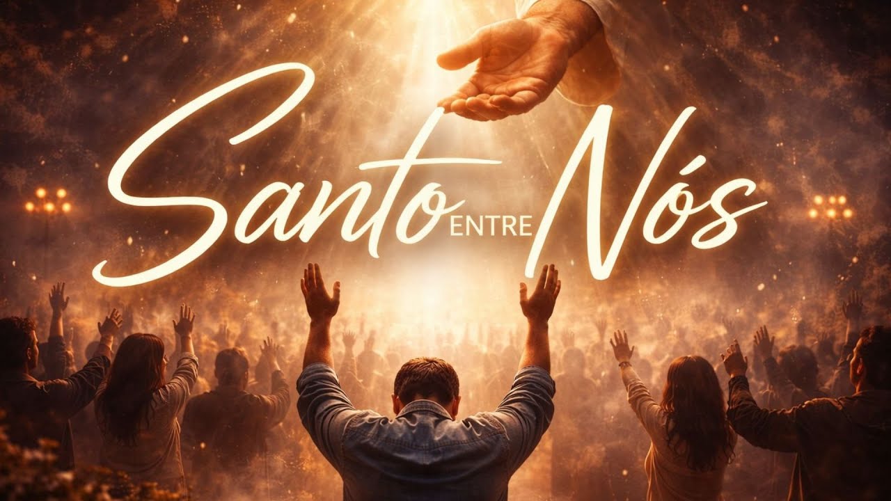 SANTO ENTRE NÓS - Hino de adoração profunda | Louvor Gospel Emocionante