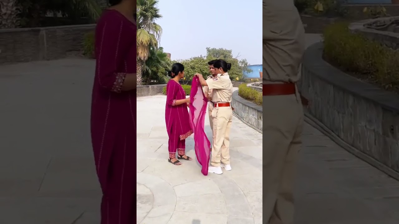 घमंडी पुलिस वाली का तोड़ा घमंड 