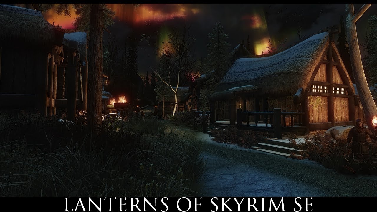 Skyrim SE Mods -  Lanterns of Skyrim SE