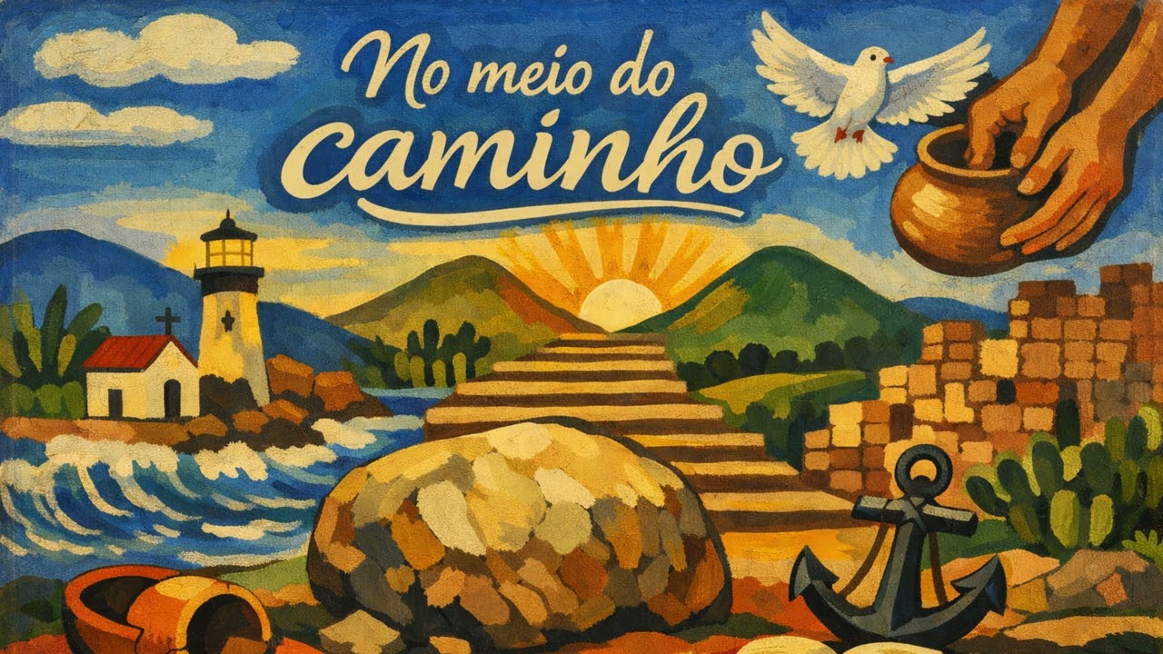 No meio do caminho — A Graça transforma a pedra | Música Cristã