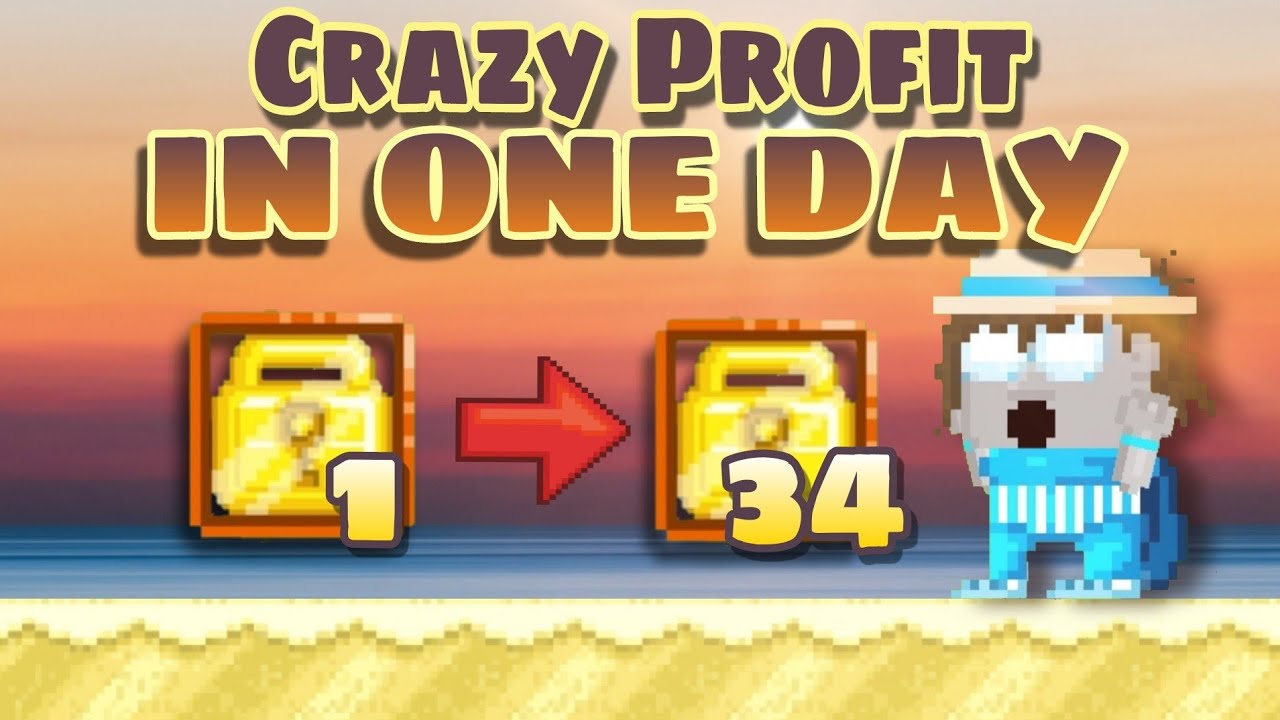 GET CRAZY PROFIT WITH THIS METHOD | SOLD IN 1 MINUTE!!! ||Growtopia