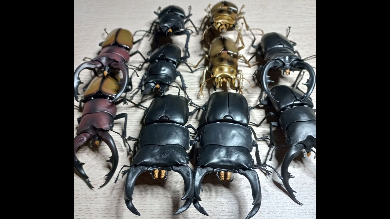 Bandai Gashapon いきもの大図鑑 Ikimono Daizukan 'クワガタ(Stag beetle) Series 03
