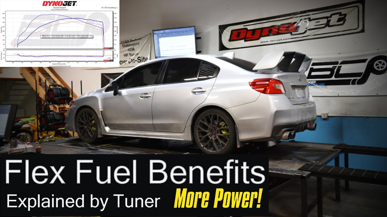 Tuner explains benefits of Flex Fuel on 2018 Subaru STI