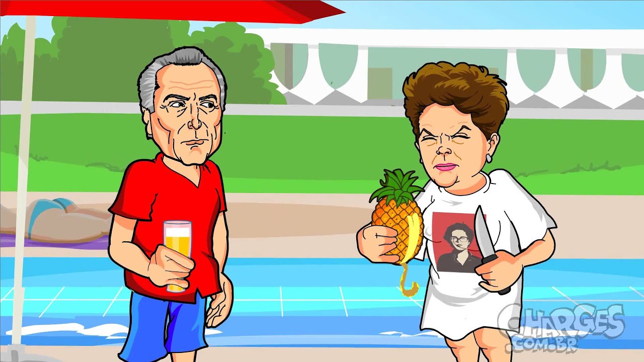 DILMA E TEMER APROVEITANDO O FERIADO.