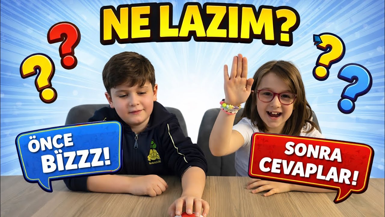 Ne Lazım Oyunu! 🔔 Zile Basan Önce Cevaplar | Eğlenceli Çocuk Oyunu