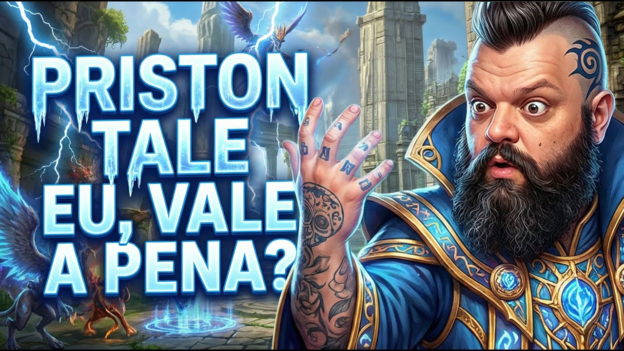 RUMO LVL 113! PRISTON TALE EU - MAGO DE FLORIPA SC!