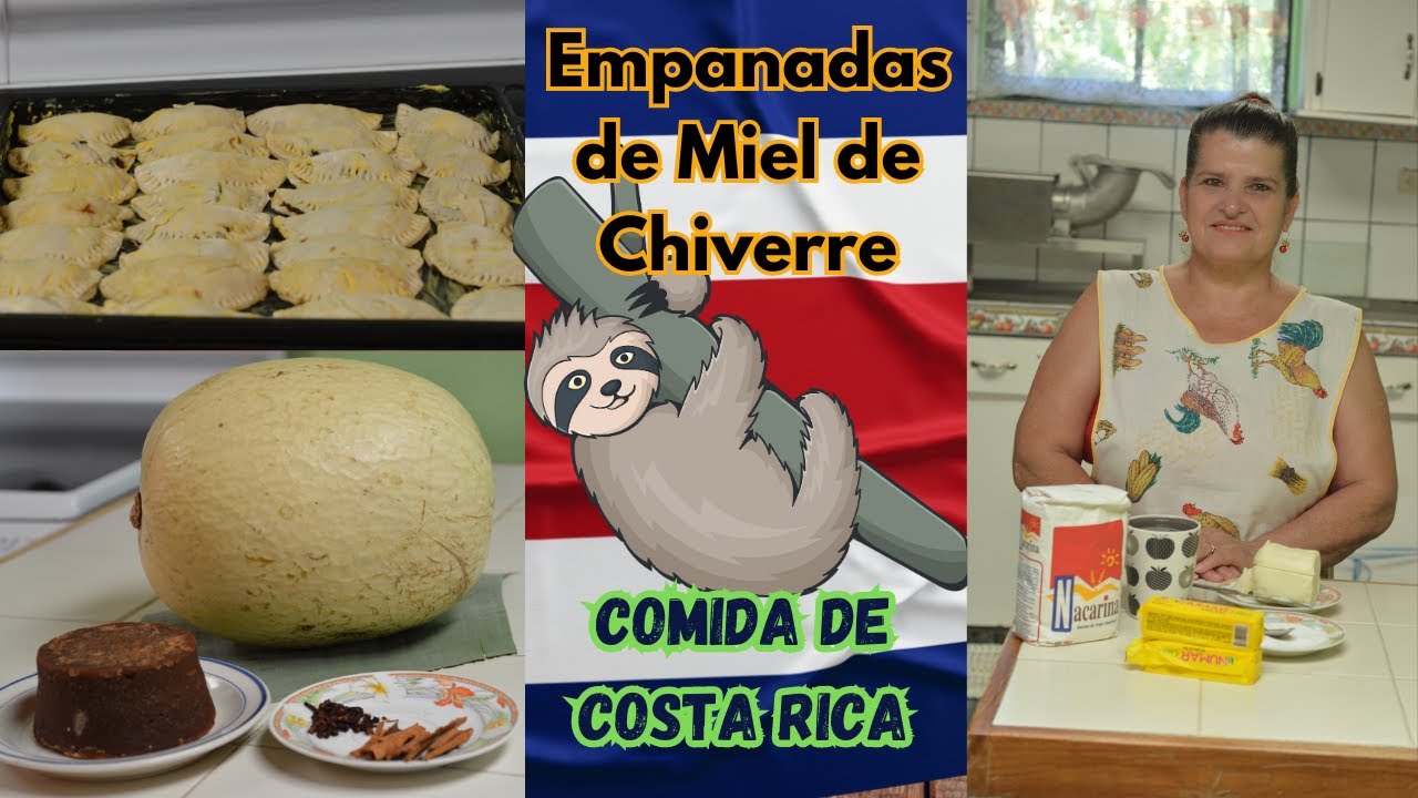 🥟Empanadas de Miel de Chiverre | Comida de Costa Rica. 