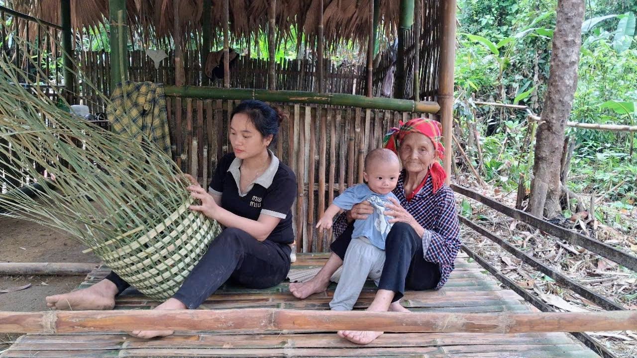 TIMELAPSE: 350 Days Building a Bamboo House with a Blind Grandmother - START TO FINISH - FULL VIDEO