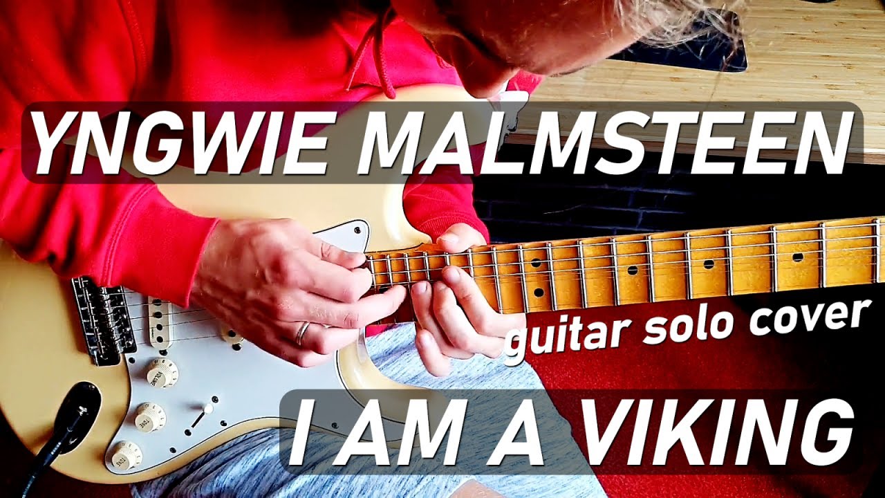 Yngwie Malmsteen | I Am A Viking | guitar solo cover [hq/fhd]