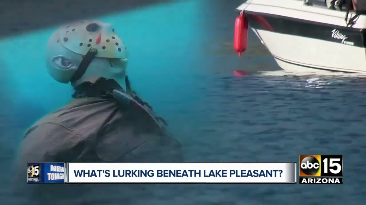Mysterious Moving Statue: Jason Voorhees Haunts Lake Pleasant? | ABC15 News Investigation #news