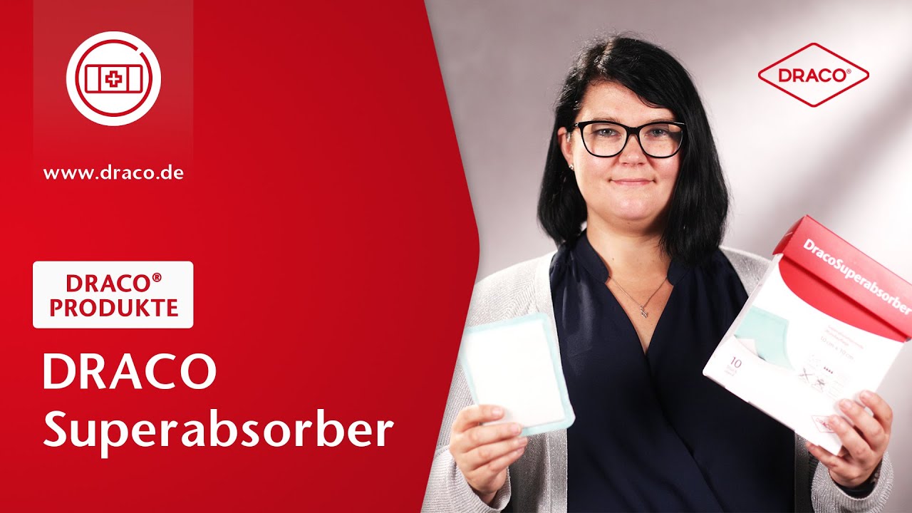DracoSuperabsorber | effektives Exsudatmanagement | der DRACO® Videoblog