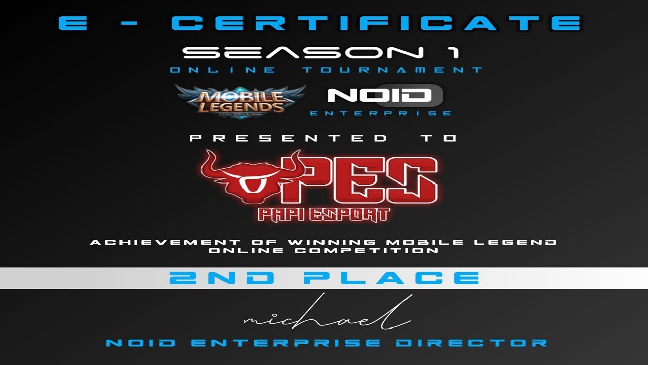 1st Final Tour Mobile Legends PES Glory or Not