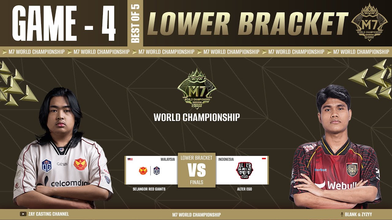 [Game - 4] Selangor Red Giants vs Alter Ego | M7 World Championship
