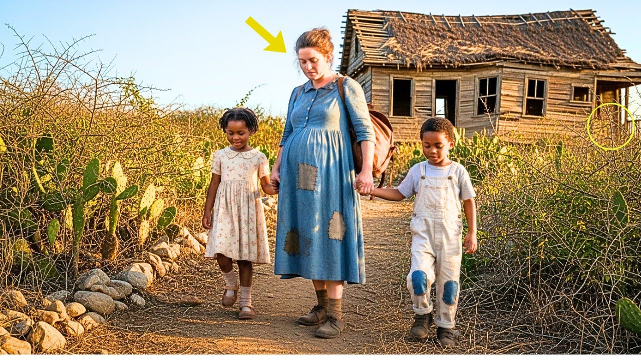 Una Viuda Embarazada Con dos Hijos Adoptados Heredó Una Casa Abandonada...Pero lo que Encontró allí