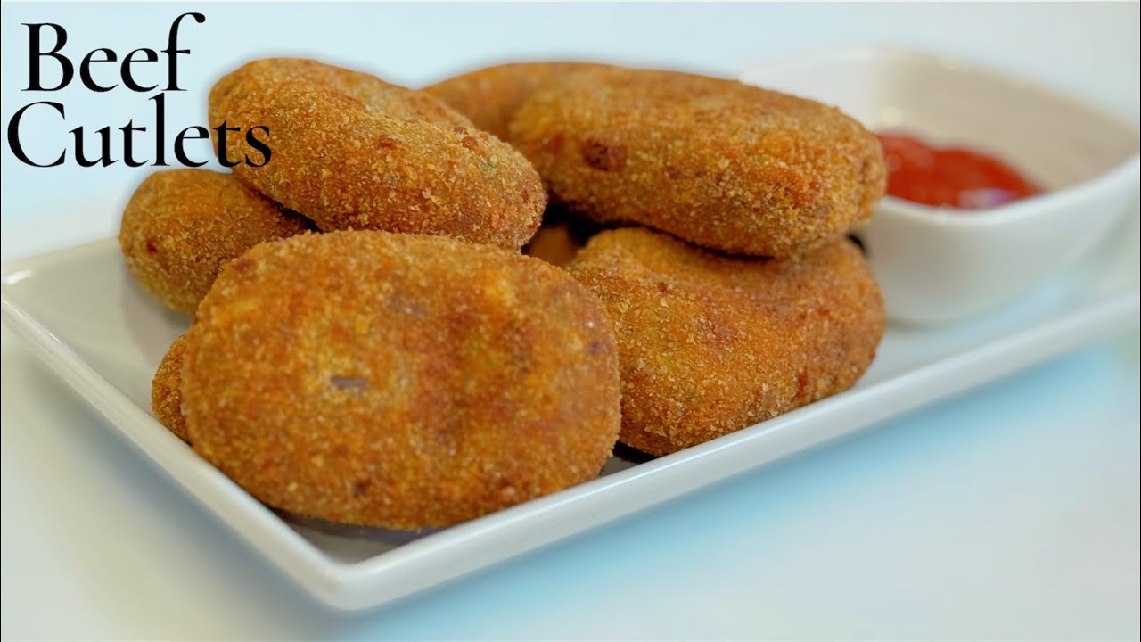 Eid Special Crispy Beef Cutlets Recipe | Delightful Eid Appetizer 