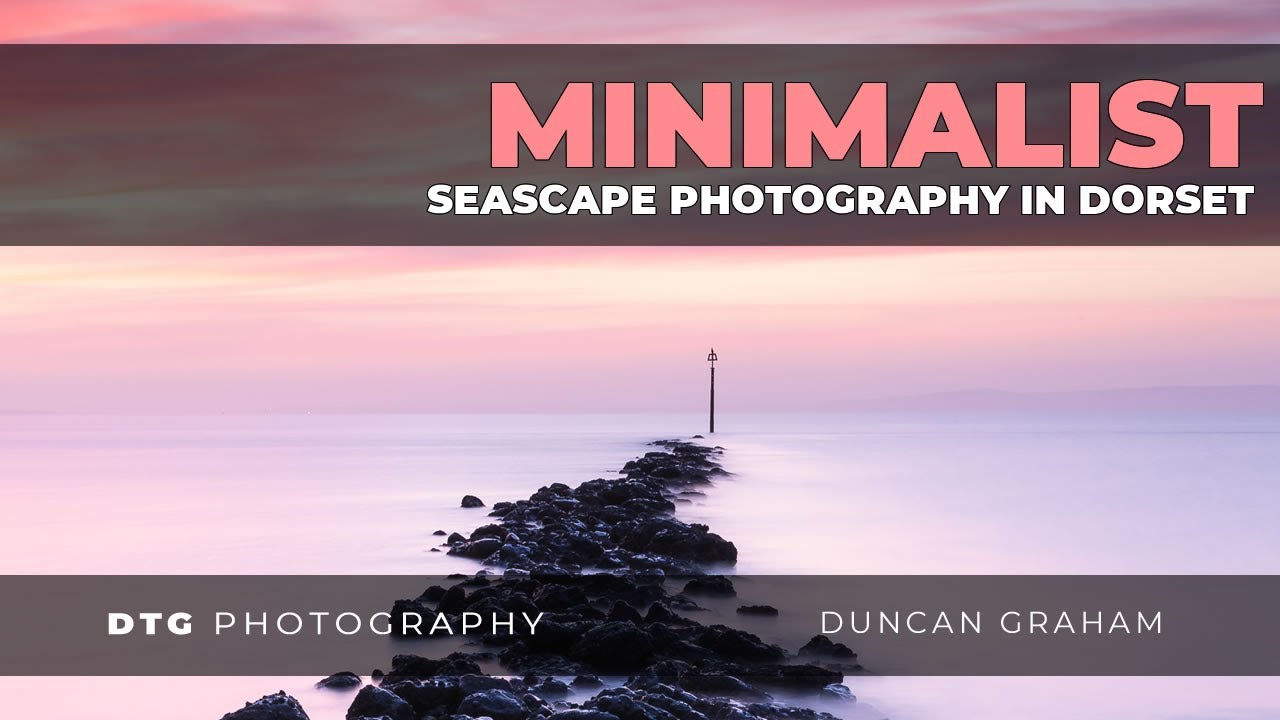 Minimalist Seascape Photography | Landscape Photography on location at Hengistbury Head in Dorset