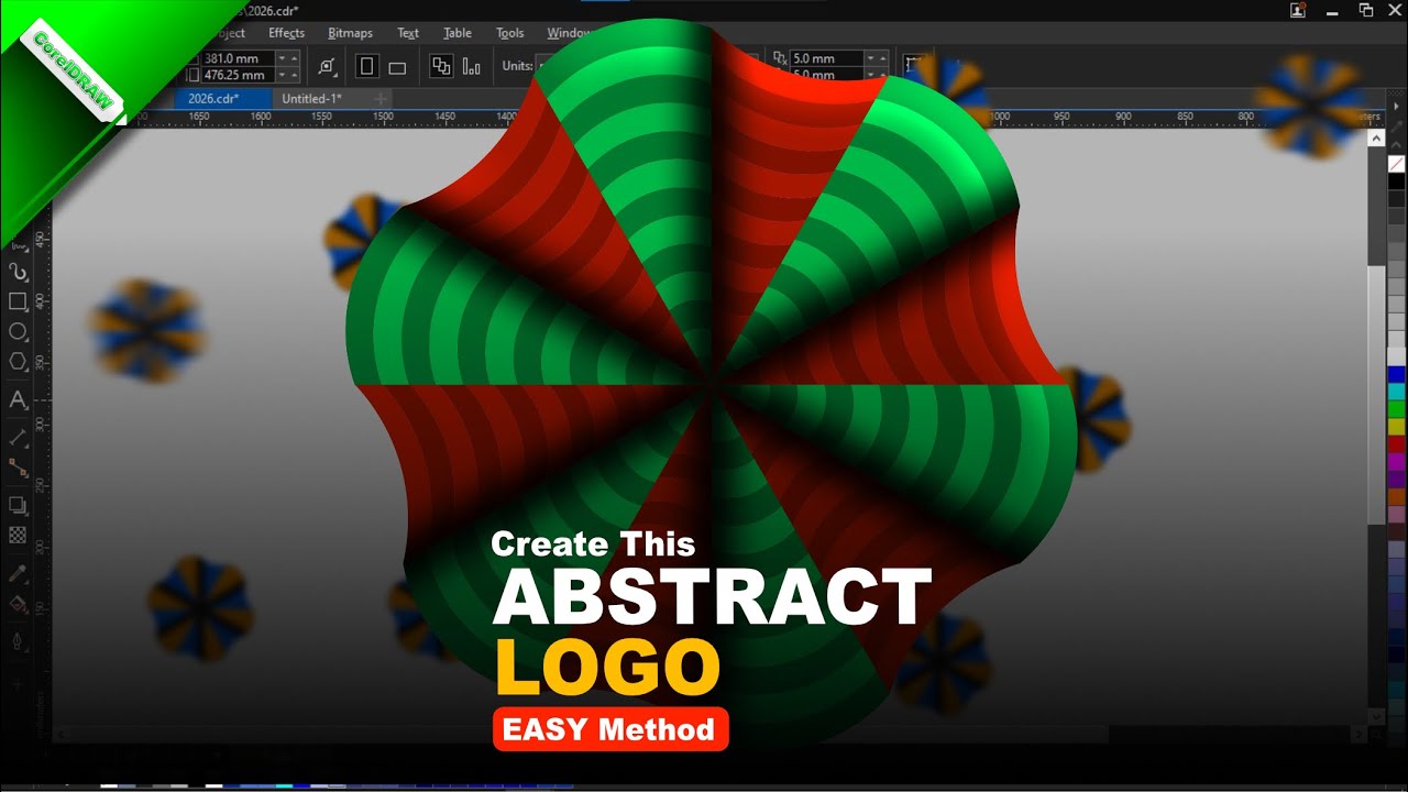 Abstract Logo Design REVEALED! ✨ | Free Template
