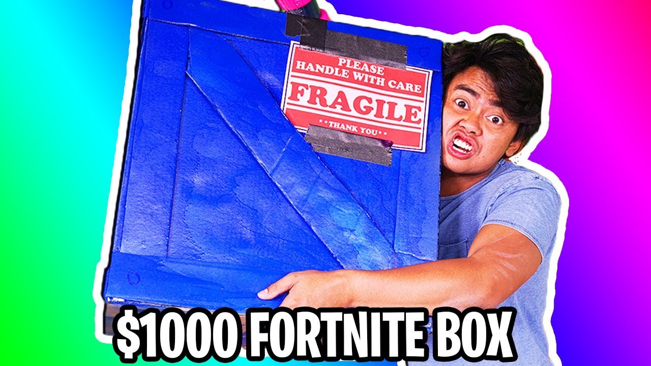 UNBOXING a $1000 Fortnite Mystery Box!