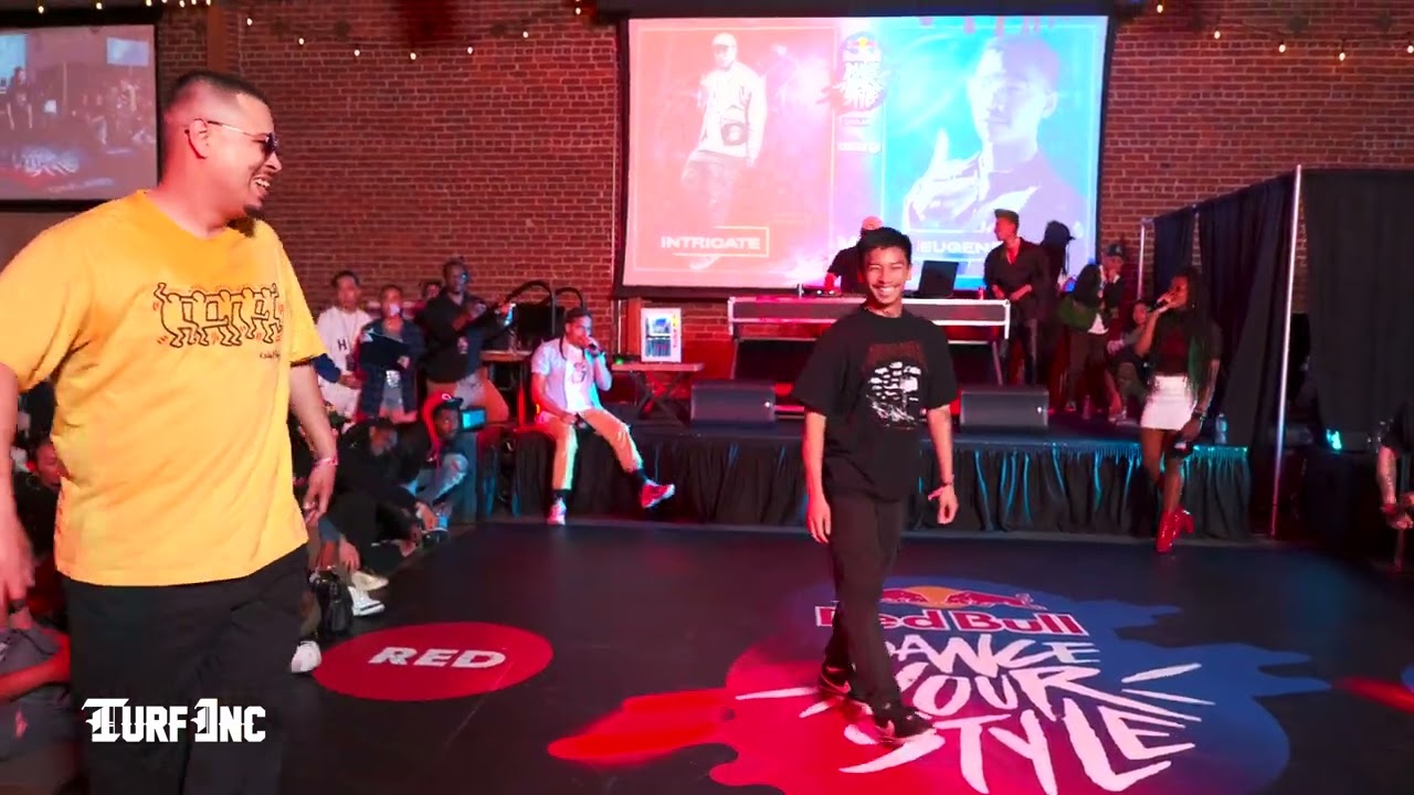 Intricate vs Eugene TOP 8 TURFinc Red Bull Dance Your Style Oakland #turfinc #redbulldanceyourstyle