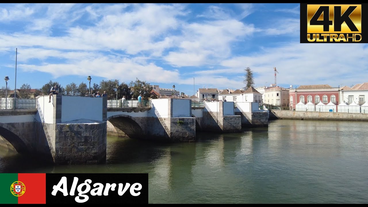 Tavira City Walk | Algarve | Portugal 4K