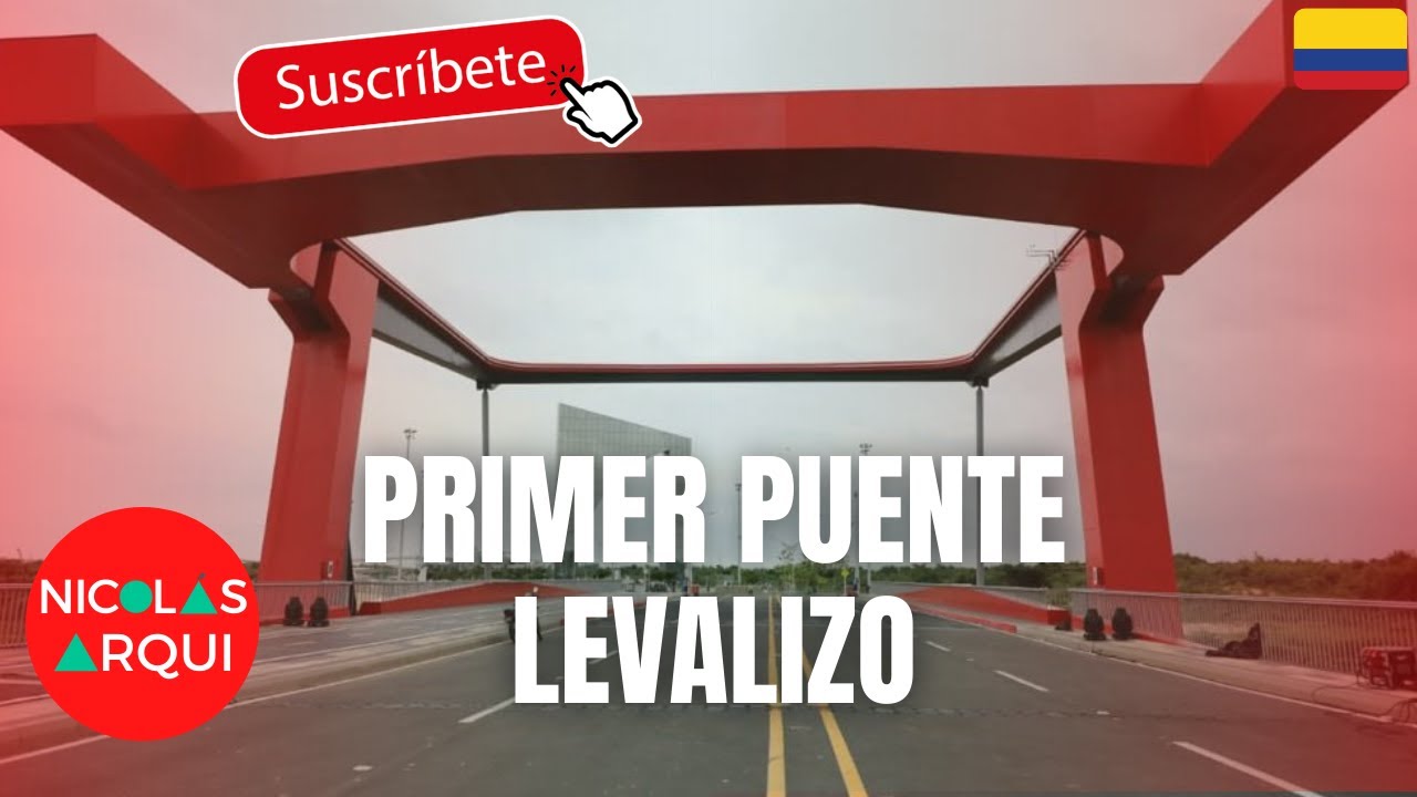 Así es el único Puente Levadizo de Colombia en Barranquilla 🇨🇴 - Primer Puente Basculante del país