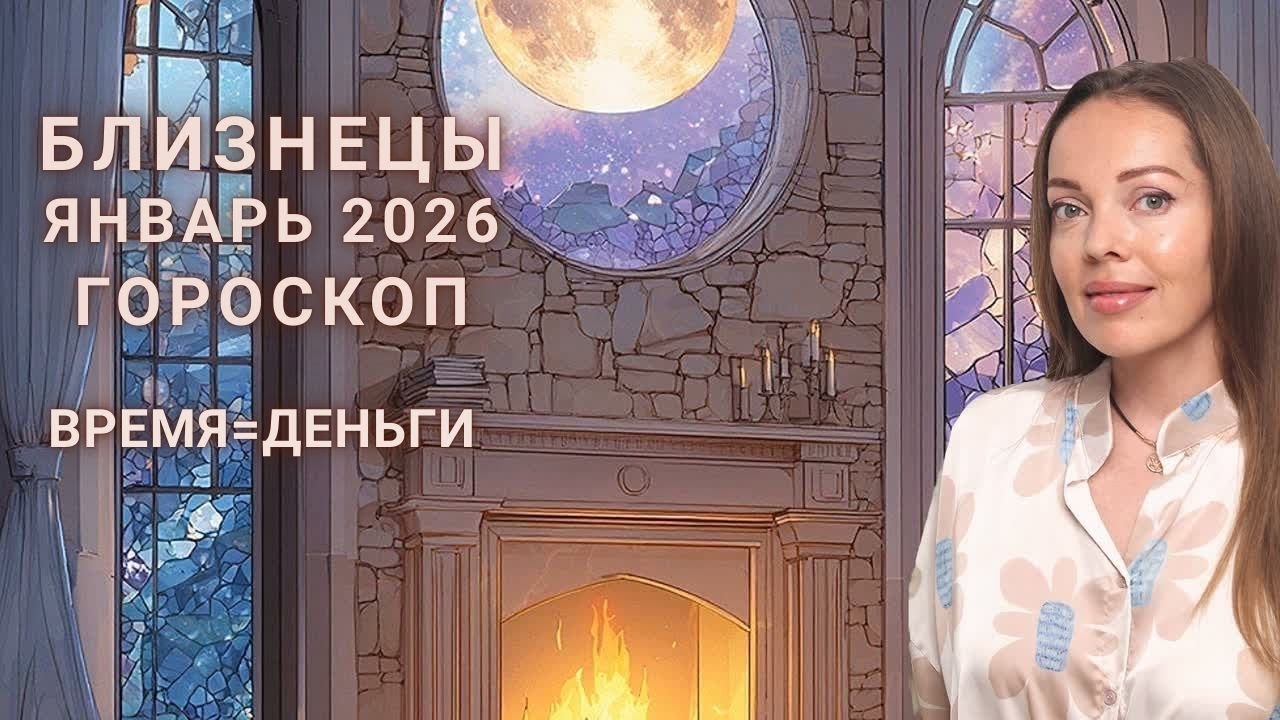 Близнецы - гороскоп на январь 2026 года. Время = Деньги