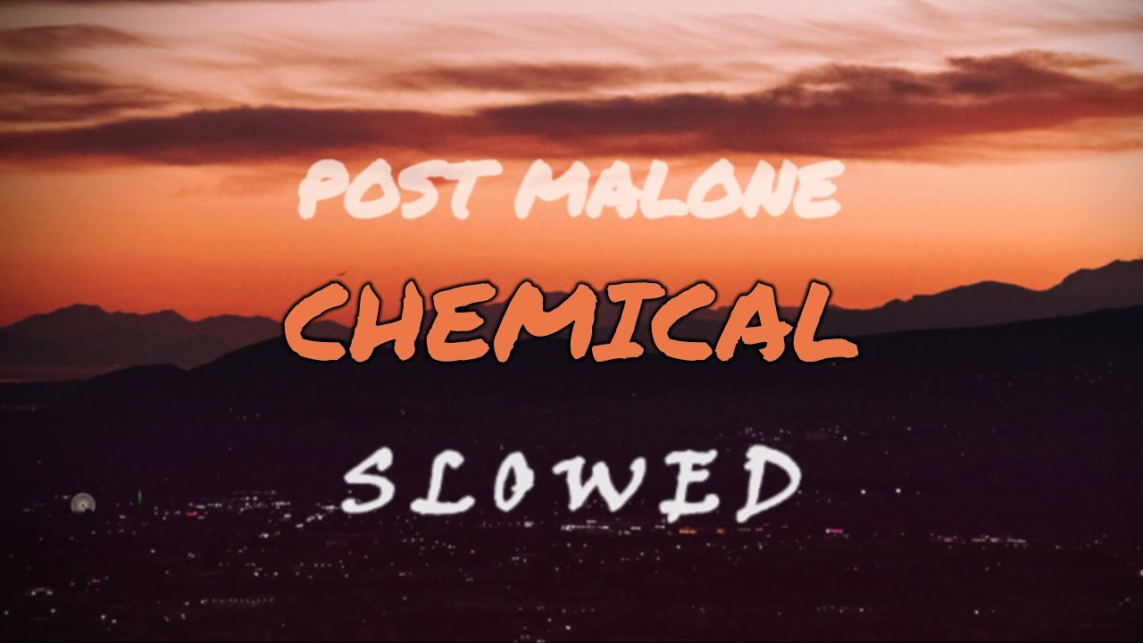 𝐂𝐡𝐞𝐦𝐢𝐜𝐚𝐥 / 𝘗𝘰𝘴𝘵 𝘔𝘢𝘭𝘰𝘯𝘦 / 𝙨𝙡𝙤𝙬𝙚𝙙