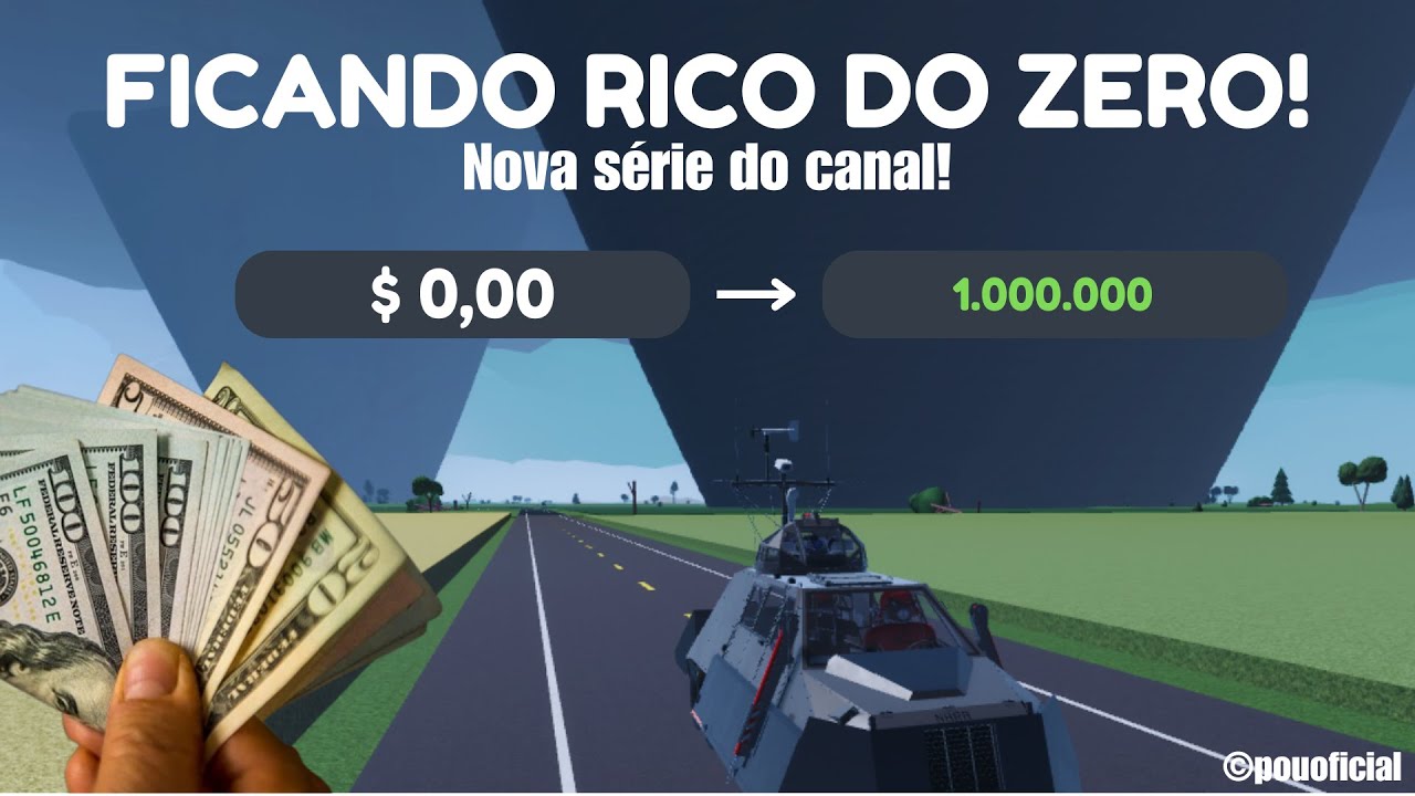 [#1] Ficando Rico do ZERO/ 0 a 1 Milhão / Twisted 1.21.1 - Roblox