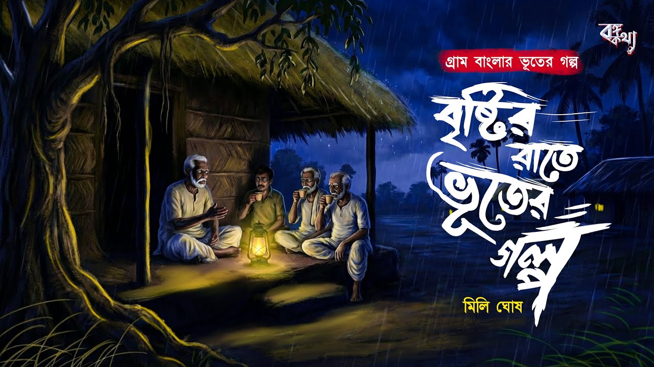 বৃষ্টির রাতে ভূতের গল্প [ গ্রাম বাংলার ভূতের গল্প ] Gram Banglar Vuter Golpo | Bengali Audio Story 