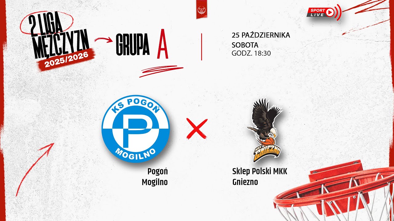 Pogoń Mogilno - Sklep Polski MKK Gniezno (2 LM)