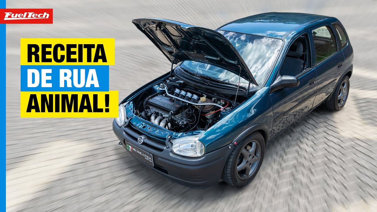 Corsa 2.2 16v Aspirado tem motor de Vectra e vários segredos pra andar rápido!
