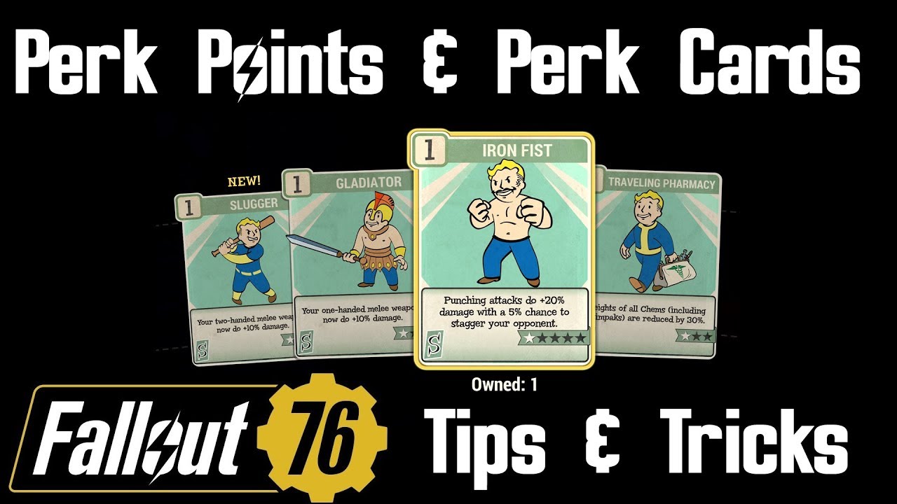 Fallout 76 - Understanding The Perk System
