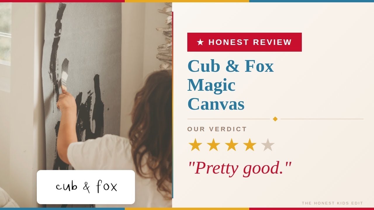 Cub & Fox Australia Magic Canvas Review | Honest Toy Edit (AUS) 