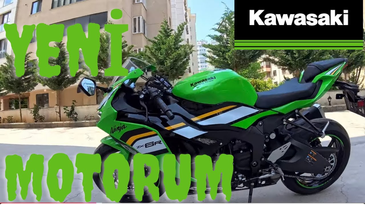 YENİ MOTOR ALDIM KAWASAKİ ZX6R 2025 #kawasaki #zx6r