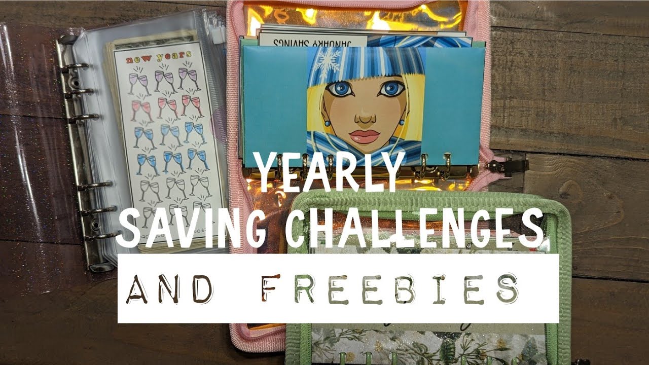 Stuffing My Yearly Saving Challenges and #freebies