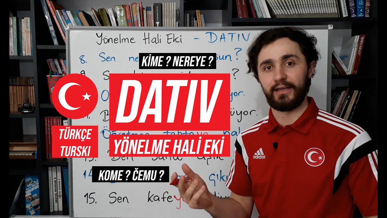 Učimo turski ➡️ DATIV ( Kome ? Čemu? / Kime ?  Nereye ? ) 3 / 3