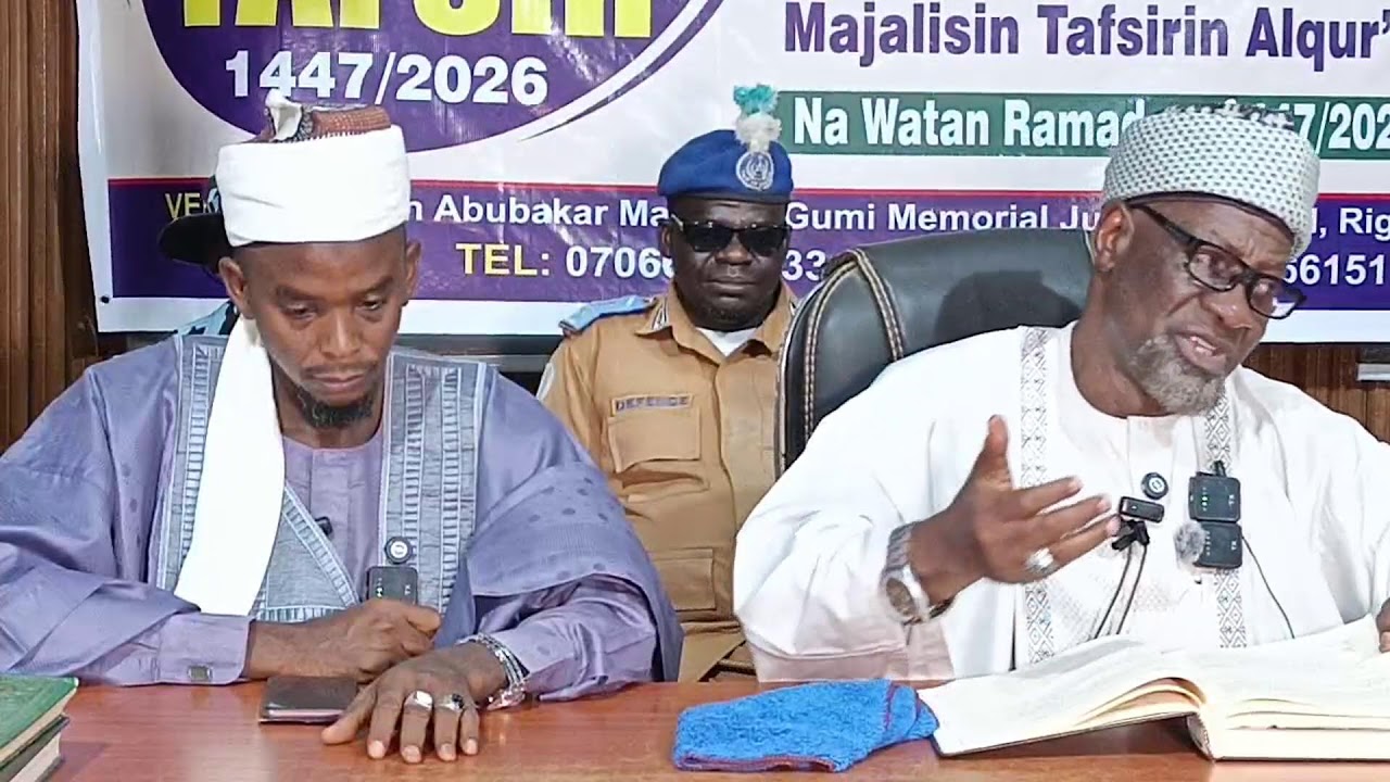 004 Ramadan Tafsir 1447H-2026 Tareda Sheikh Yusuf Muhammad Sambo Rigachikum