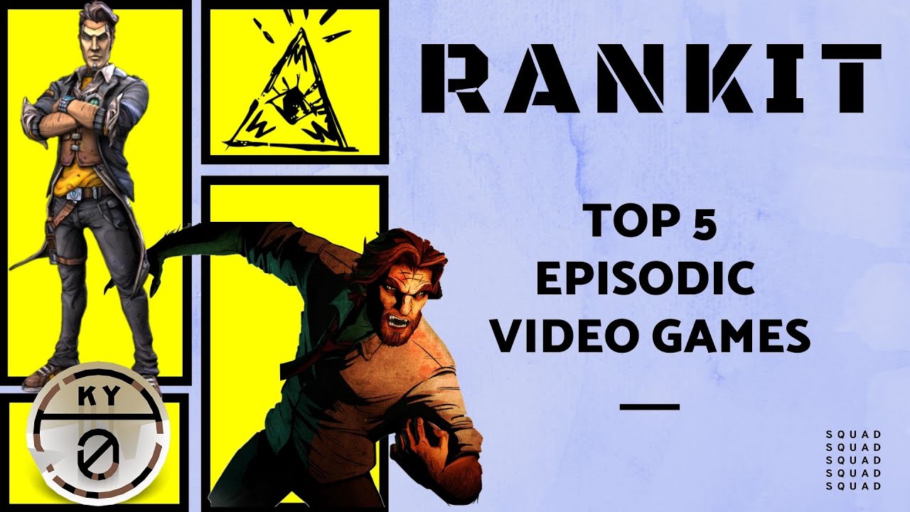 The Top 5 Episodic Video Games of ALL TIME | Rank It