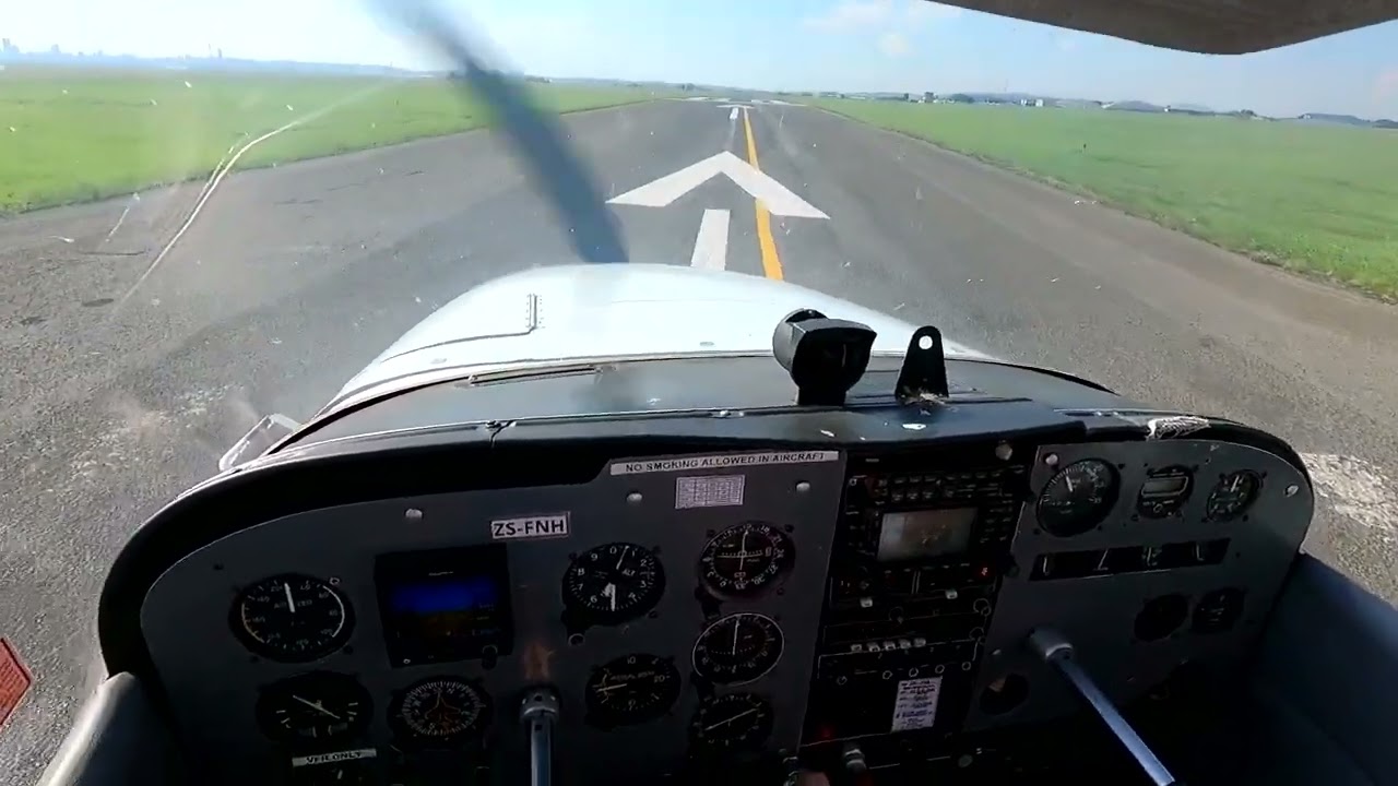 Rand Airport Circuit Training (FAGM) (With ATC Audio and subtitles)