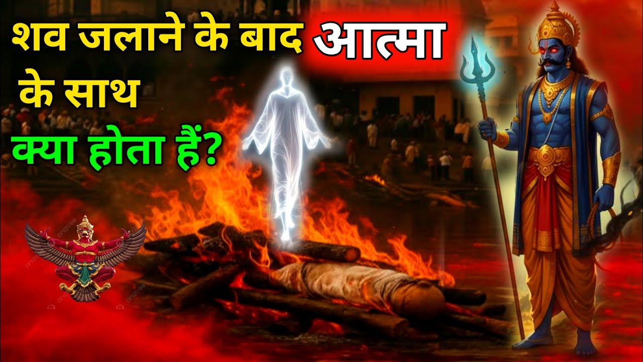 शव जलाने के बाद आत्मा के साथ क्या होता है? ।। अंतिम संस्कार के बाद आत्मा कहा जाती है?।। After death